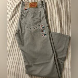 Levi's Light Gray Denim Pants